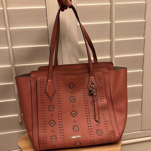 Nine West Tote and Wristlet Wallet in pink - Picture 1 of 10